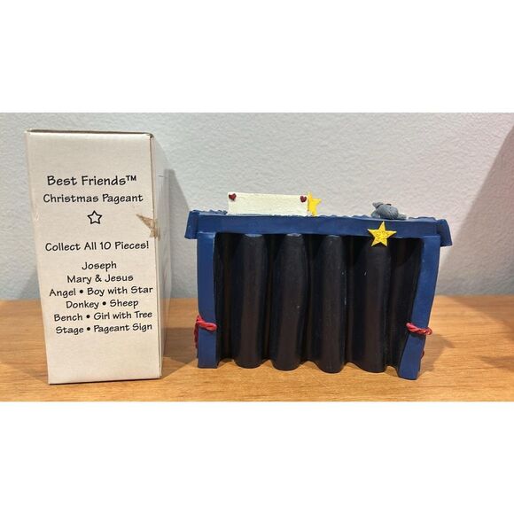 10 Piece Best Friends Christmas Pageant Nativity Set - Picture 8 of 10